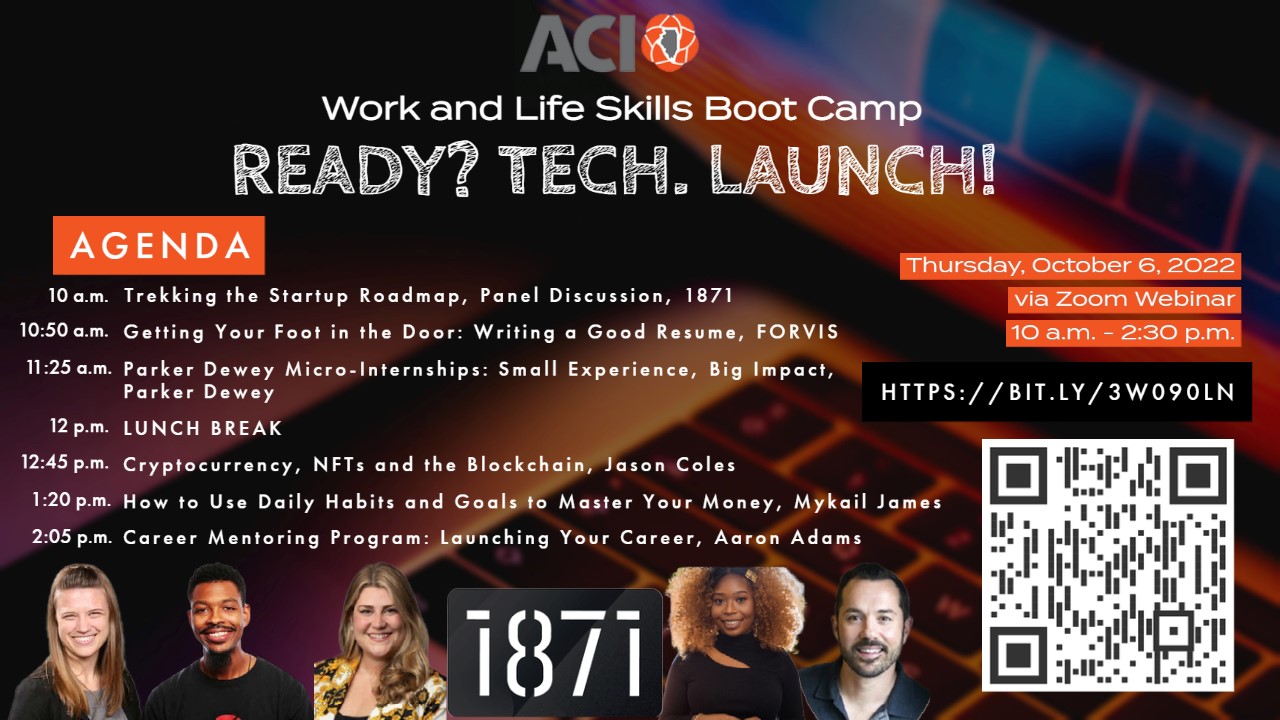 ACI Work and Life Skills Boot Camp – Ready? Tech. Launch! – Campus News ...